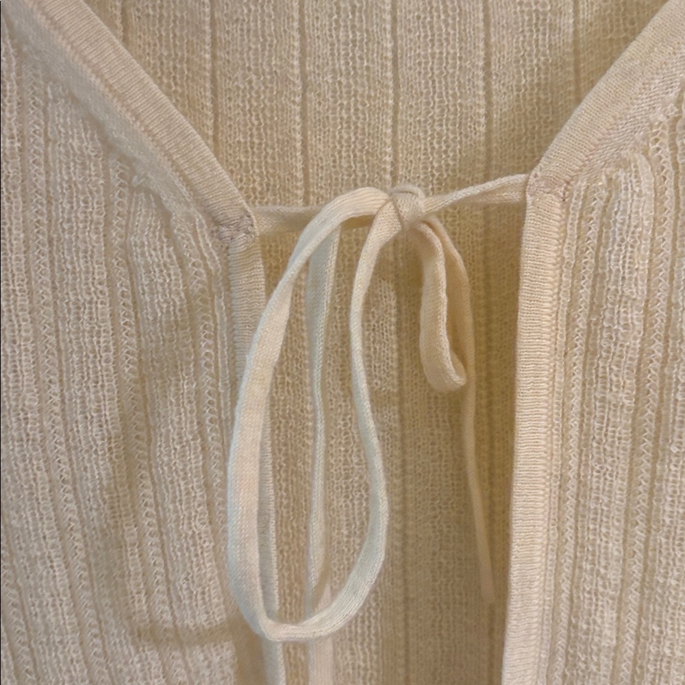 🎗️ J. Crew Featherweight Cashmere Cardigan ~ Sweet Meringue - Picture 3 of 6